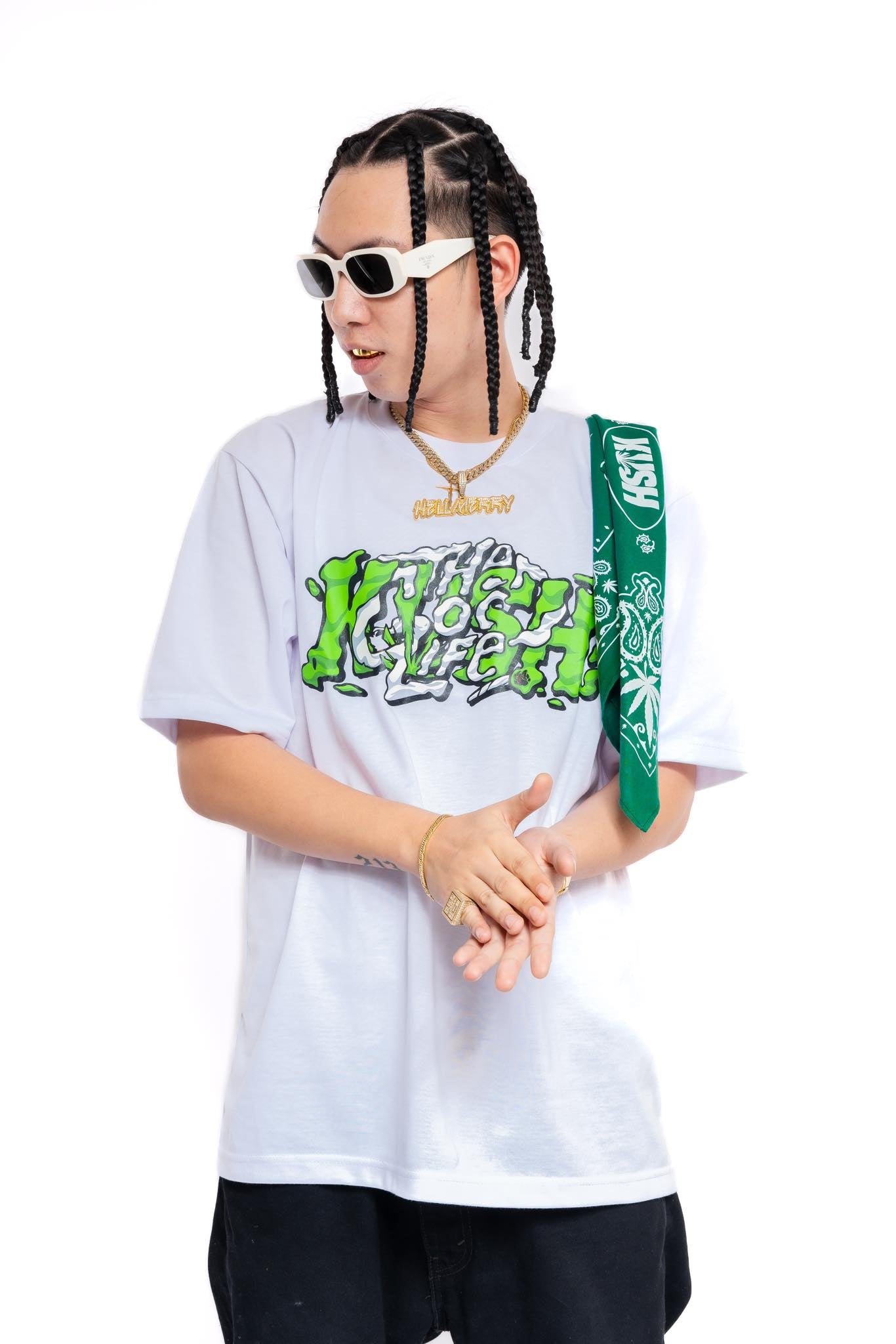 KRATOM (WHITE) T-SHIRT