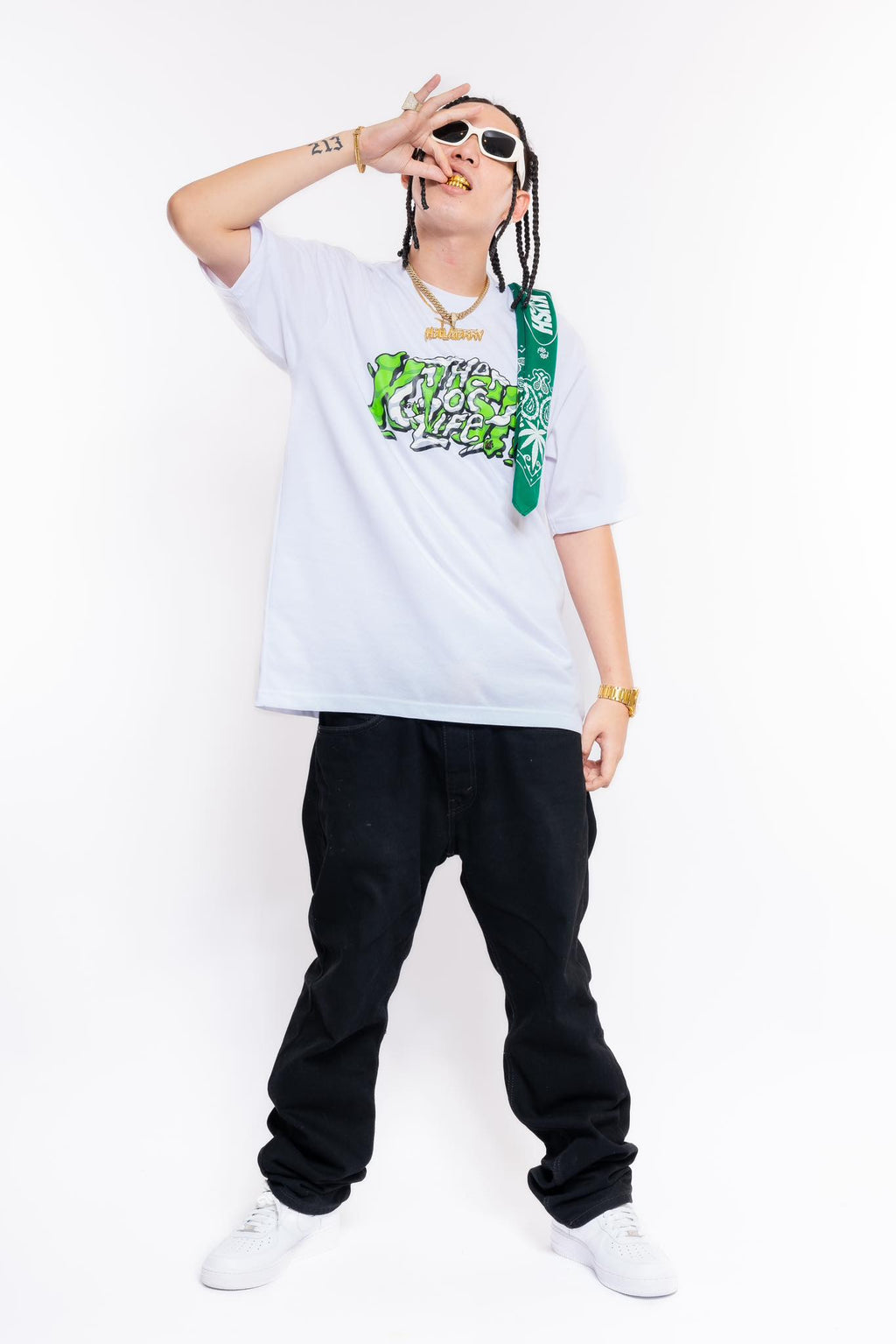 KRATOM (WHITE) T-SHIRT