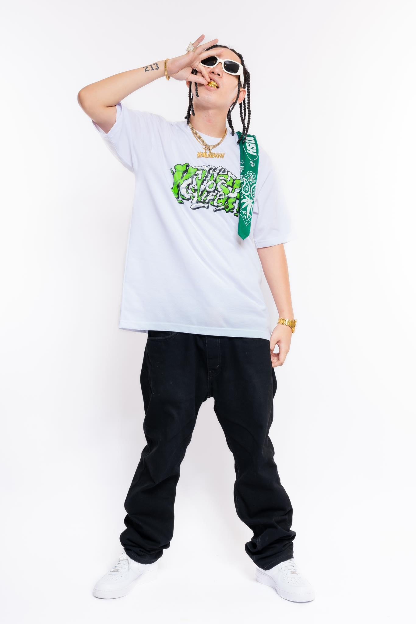 KRATOM (WHITE) T-SHIRT