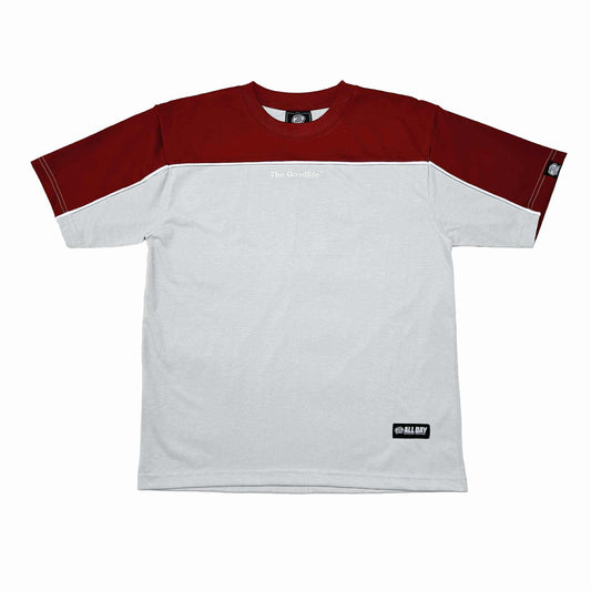GOTESK (MAROON/LIGHT GRAY) T-SHIRT