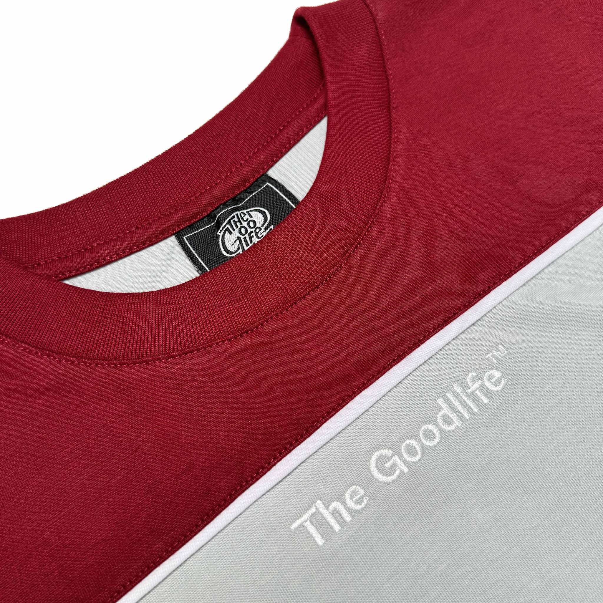 GOTESK (MAROON/LT. GRAY) T-SHIRT