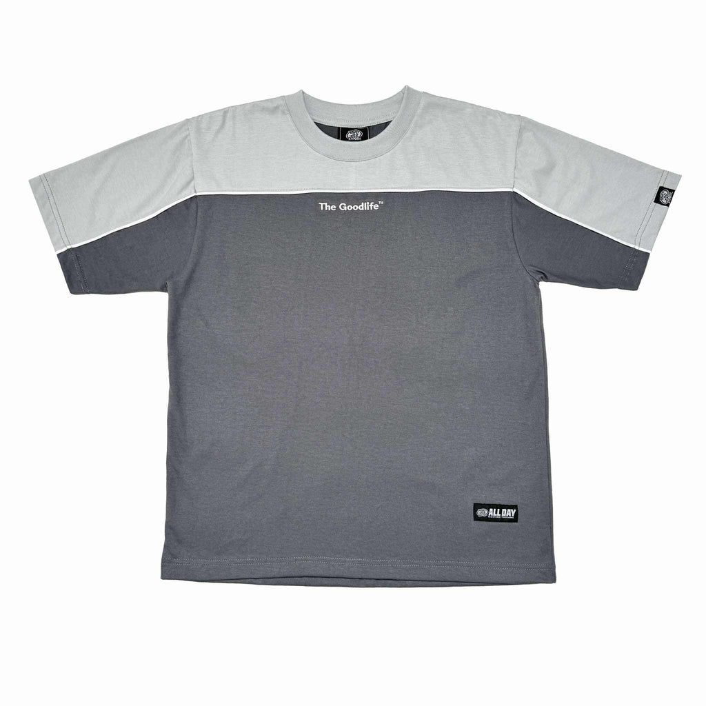 GOTESK (LT. GRAY/ D.GRAY) T-SHIRT