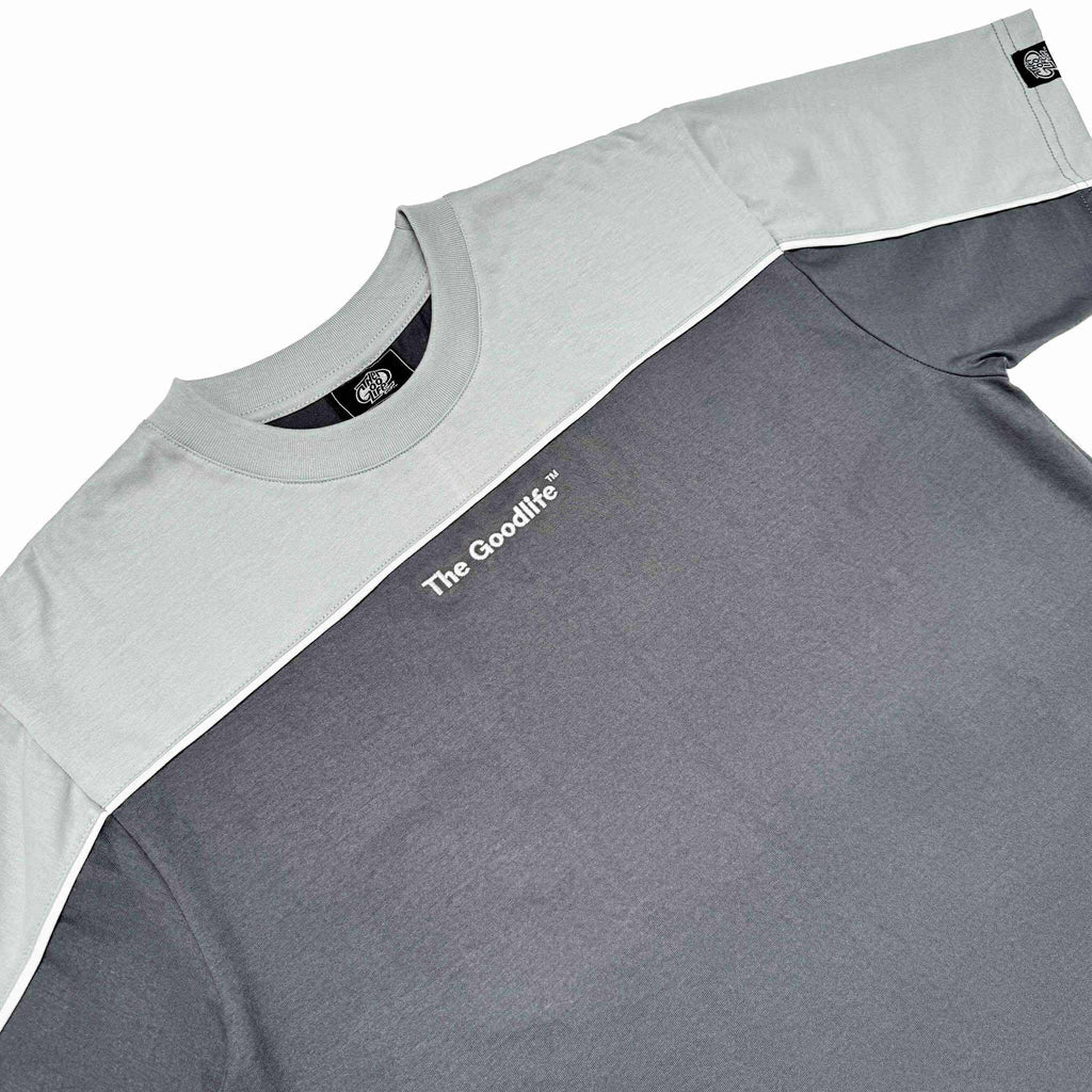 GOTESK (LT. GRAY/ D.GRAY) T-SHIRT