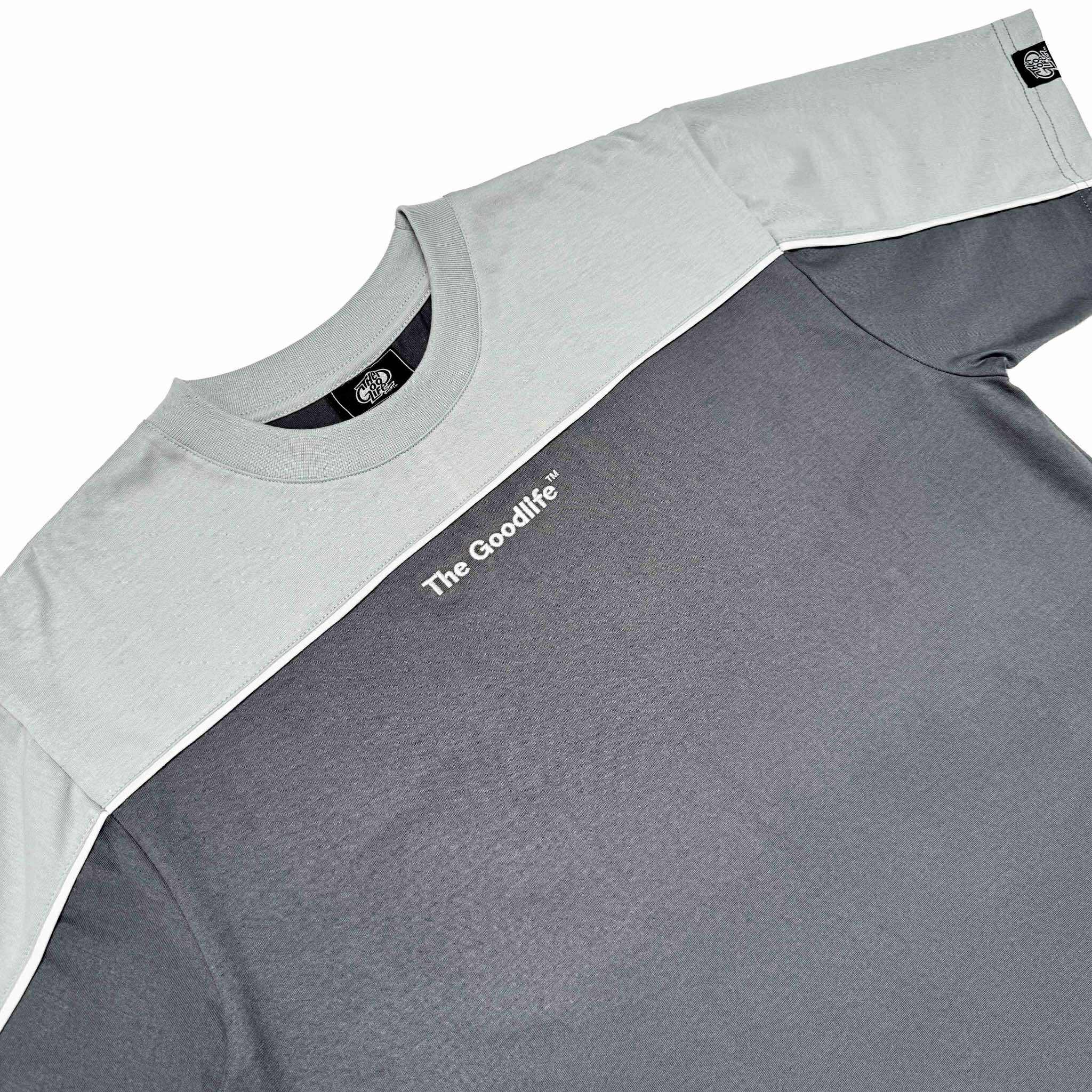 GOTESK (LT. GRAY/ D.GRAY) T-SHIRT