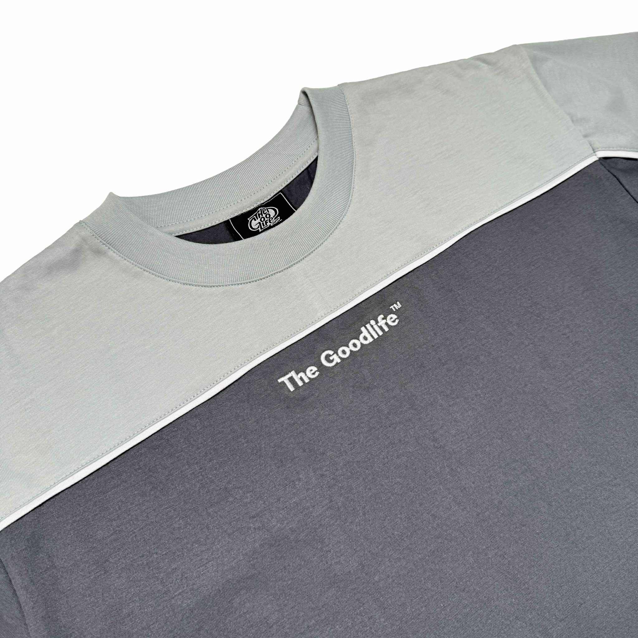GOTESK (LT. GRAY/ D.GRAY) T-SHIRT