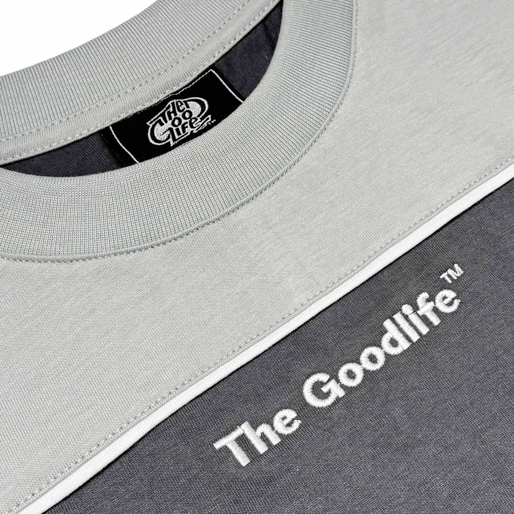 GOTESK (LT. GRAY/ D.GRAY) T-SHIRT