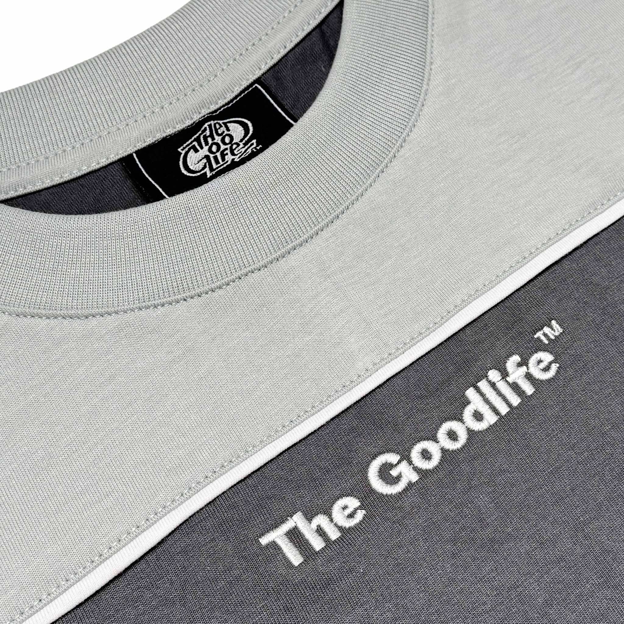 GOTESK (LT. GRAY/ D.GRAY) T-SHIRT