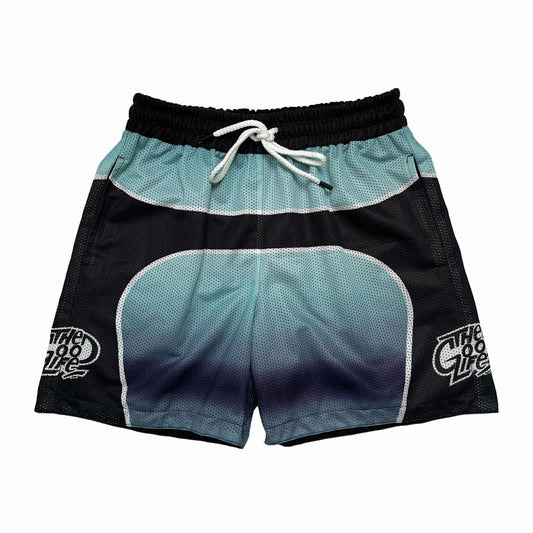 GRADIENT (MINT) MESH SHORTS