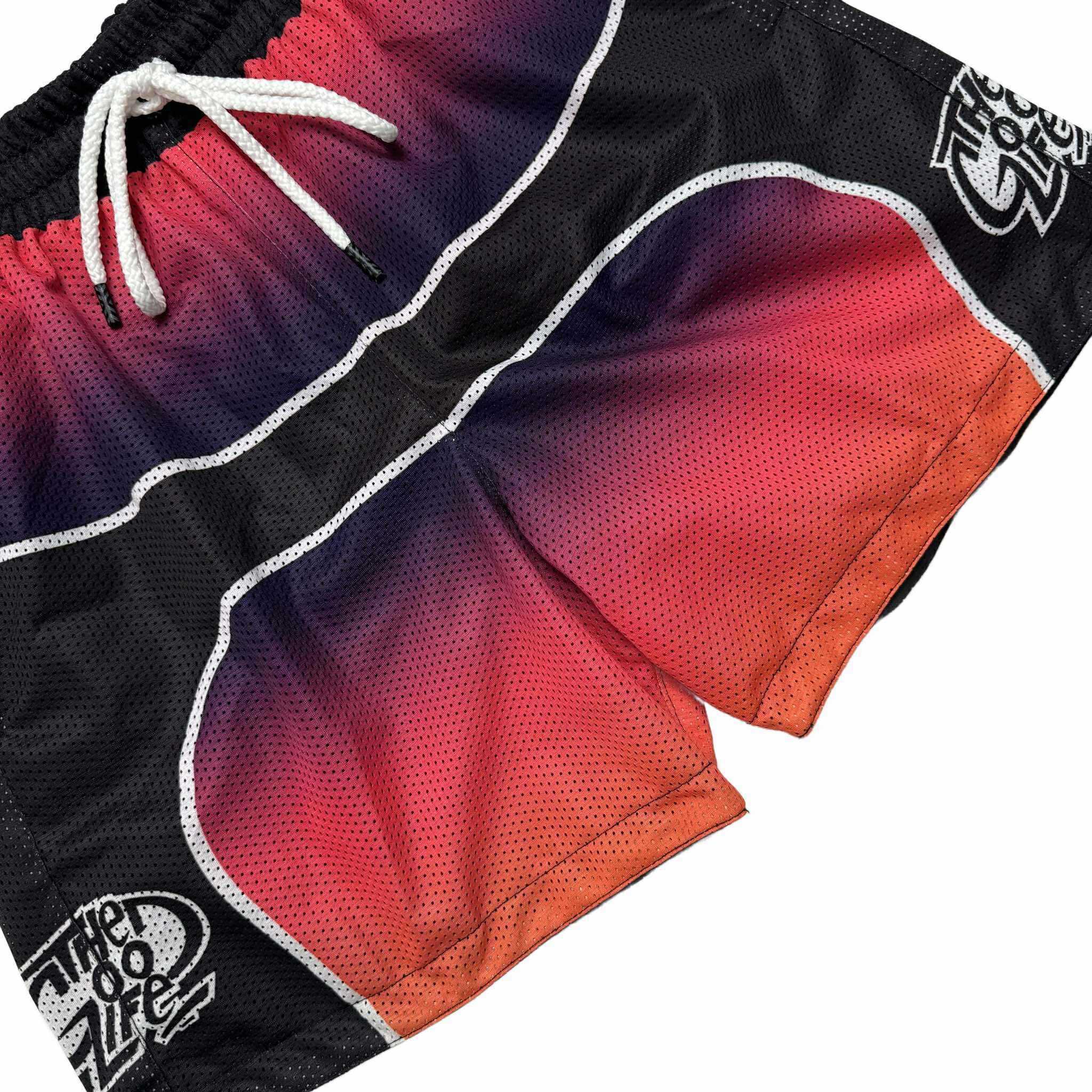 GRADIENT (PEACH) MESH SHORTS
