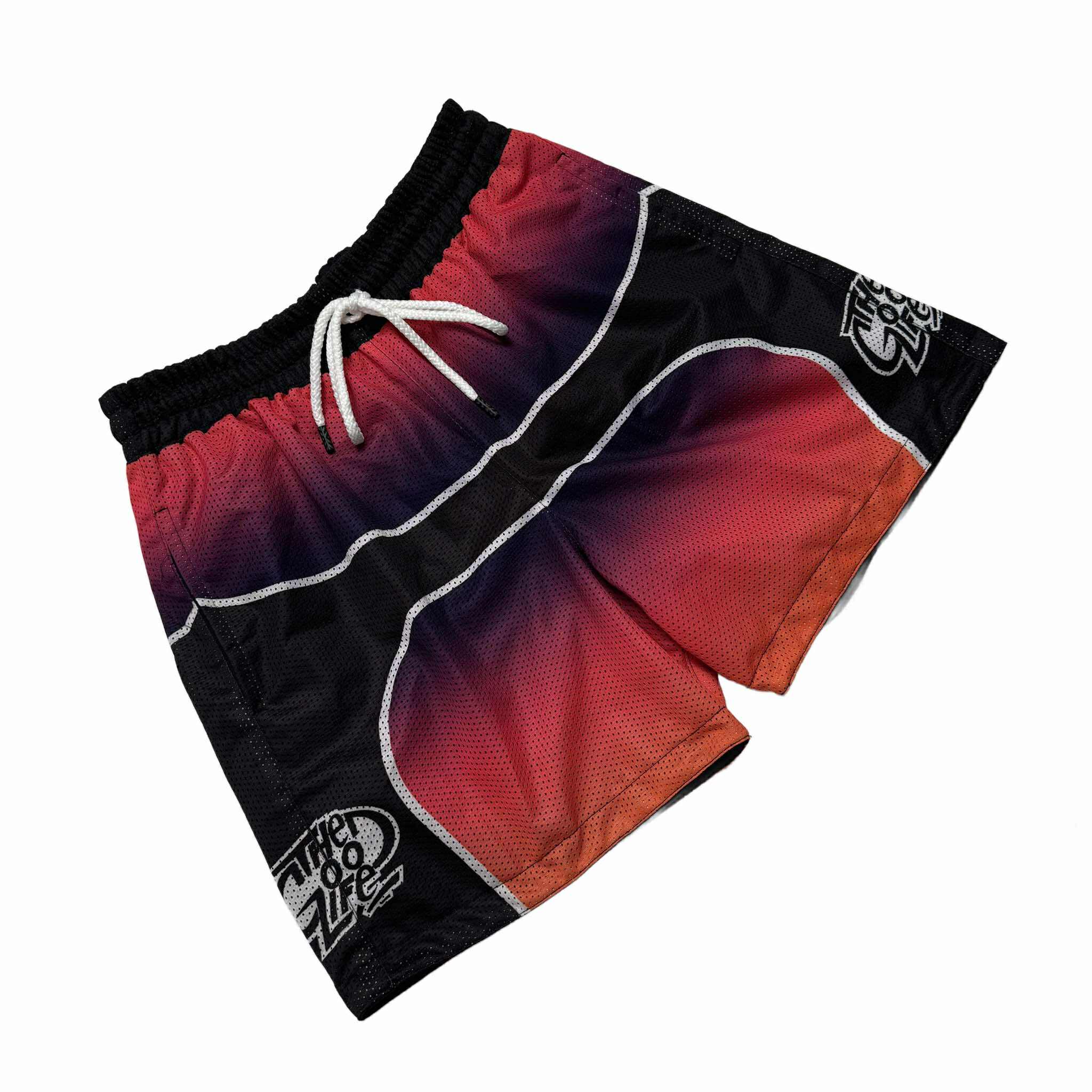 GRADIENT (PEACH) MESH SHORTS