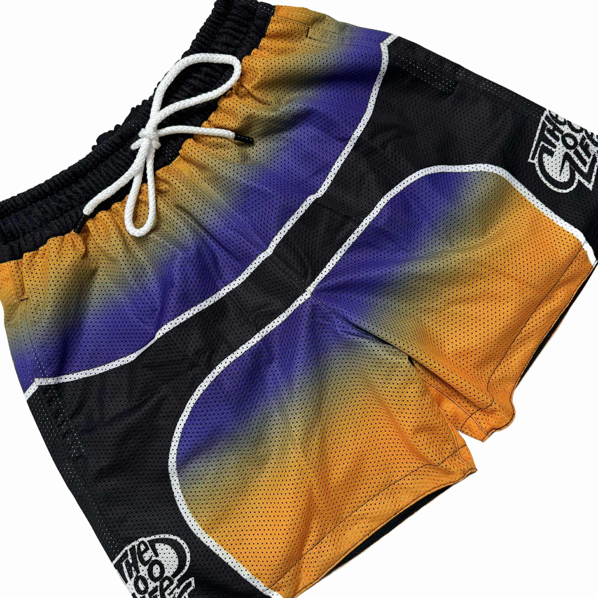 GRADIENT (YELLOW) MESH SHORTS