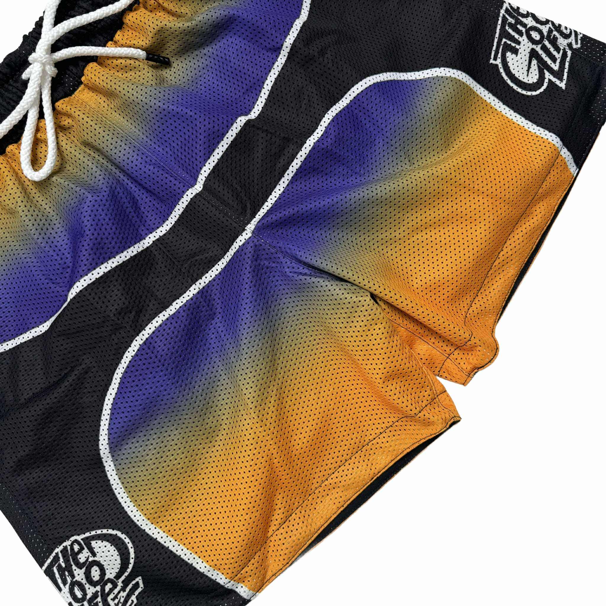 GRADIENT (YELLOW) MESH SHORTS
