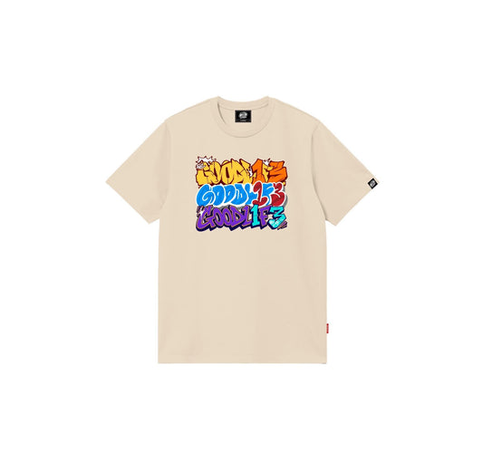 GRAFFITHREE (IVORY) T-SHIRT