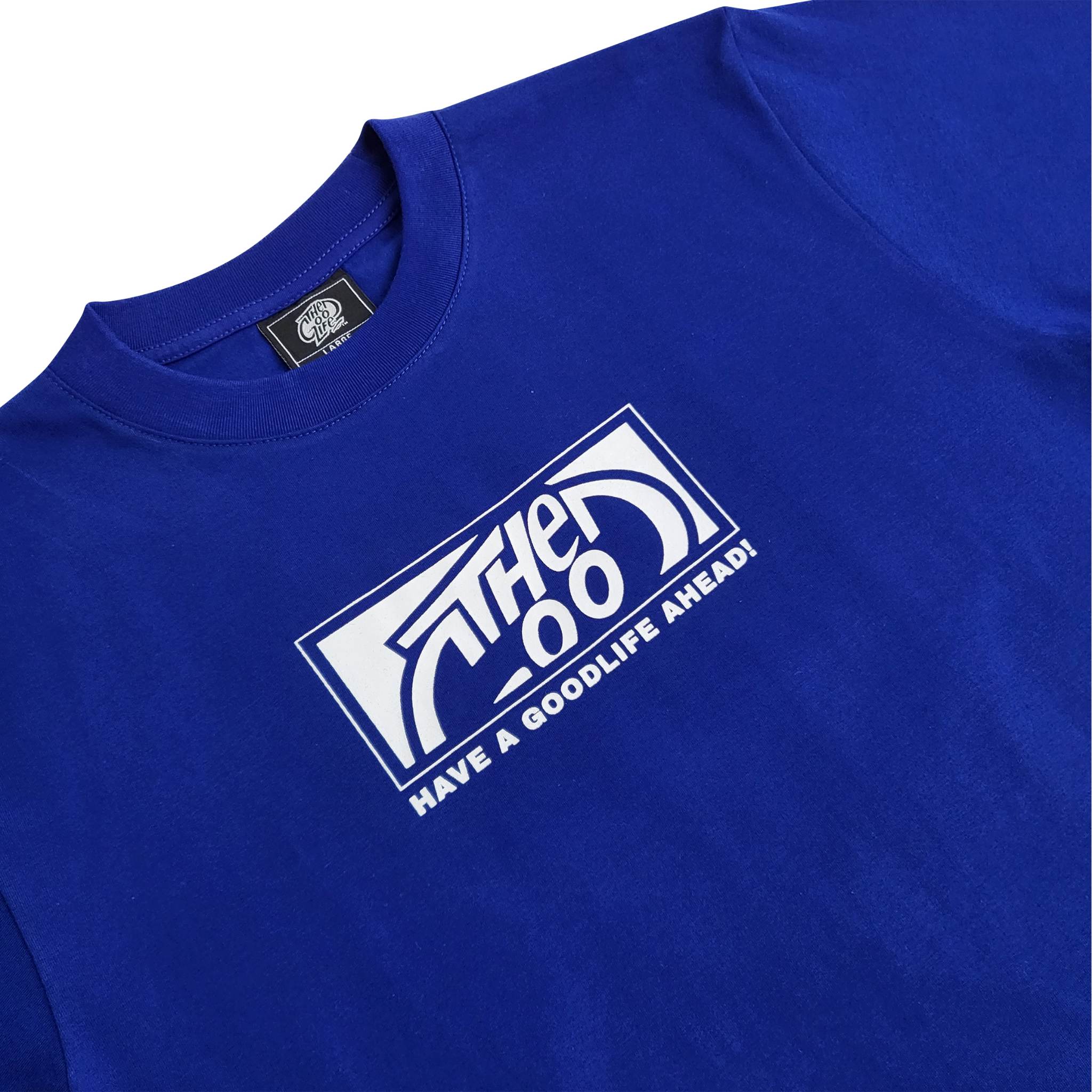 GREETINGS (BLUE) T-SHIRT