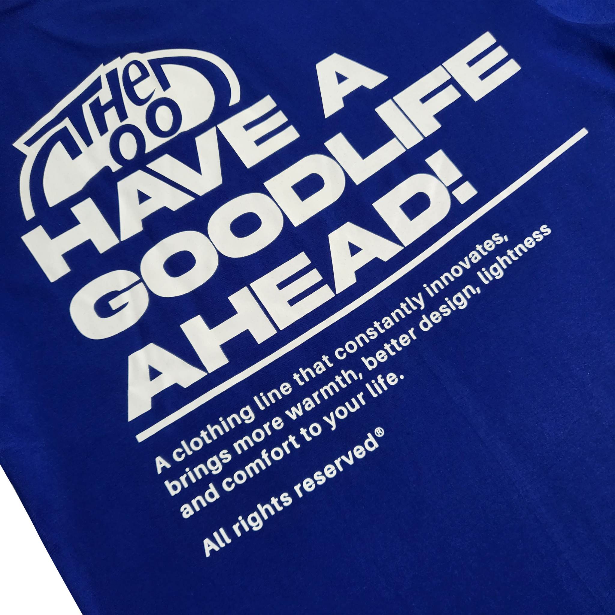 GREETINGS (BLUE) T-SHIRT