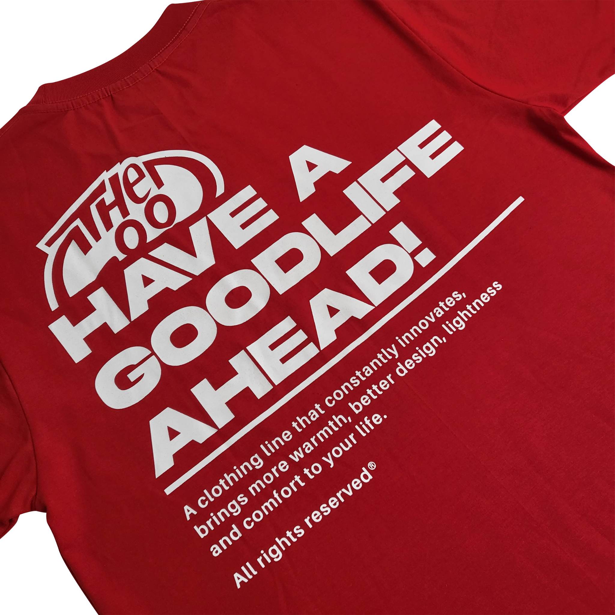 GREETINGS (RED) T-SHIRT