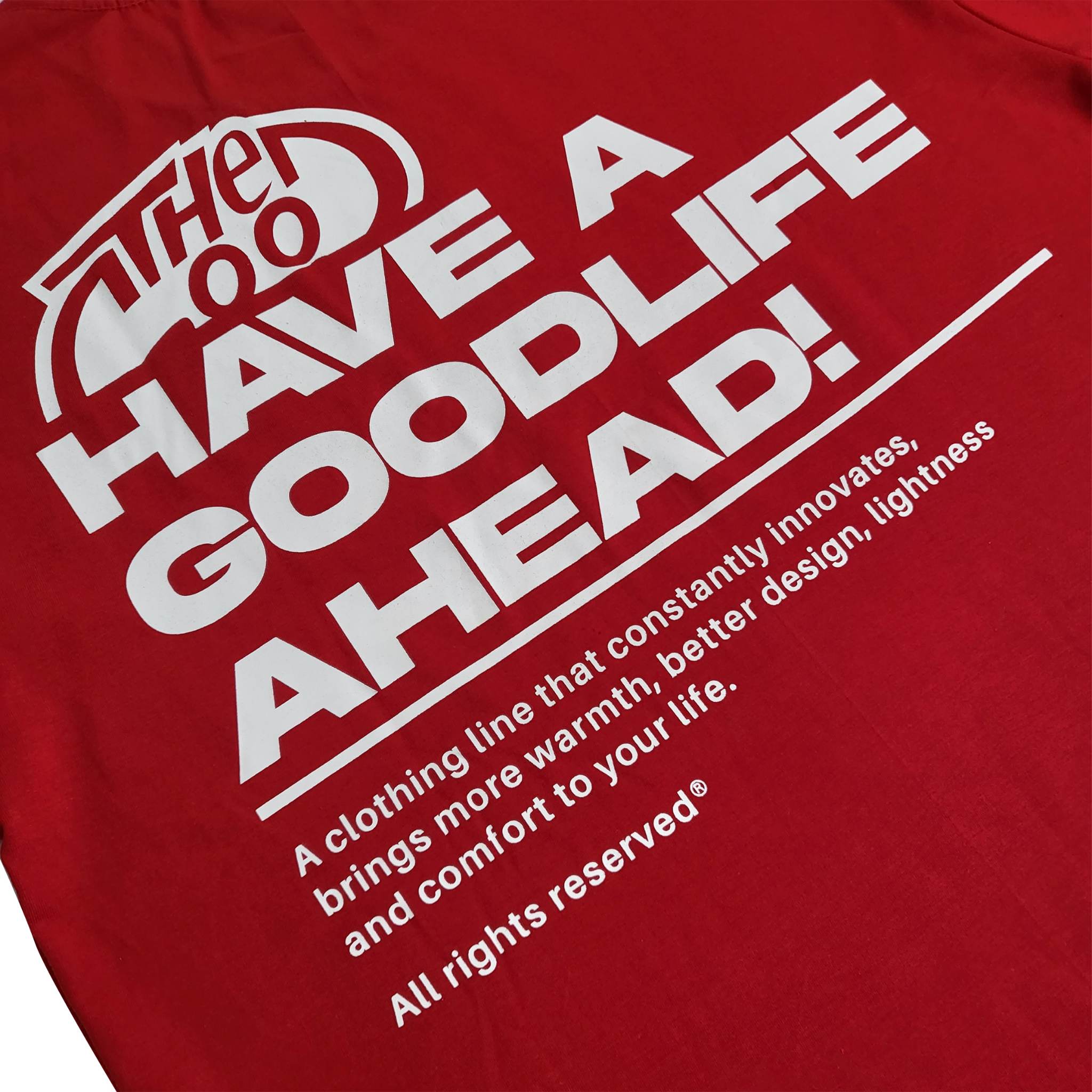 GREETINGS (RED) T-SHIRT