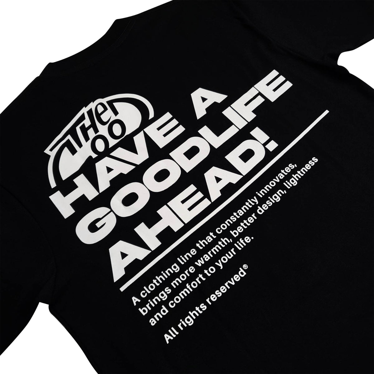 GREETINGS (BLACK) T-SHIRT