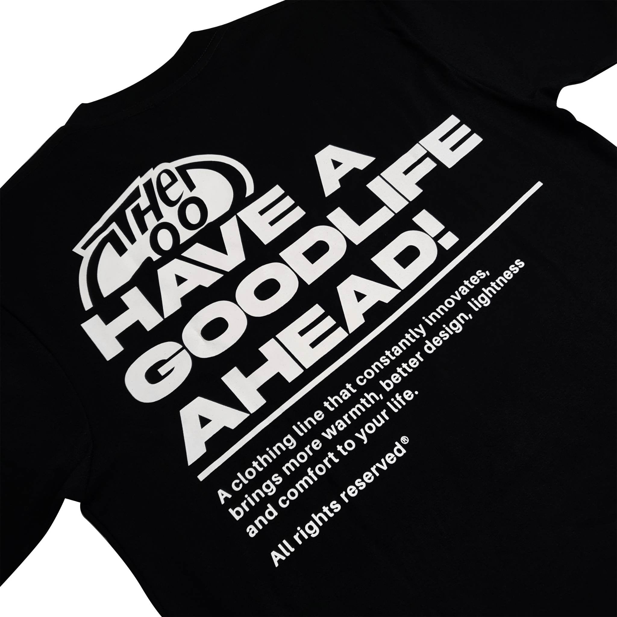 GREETINGS (BLACK) T-SHIRT