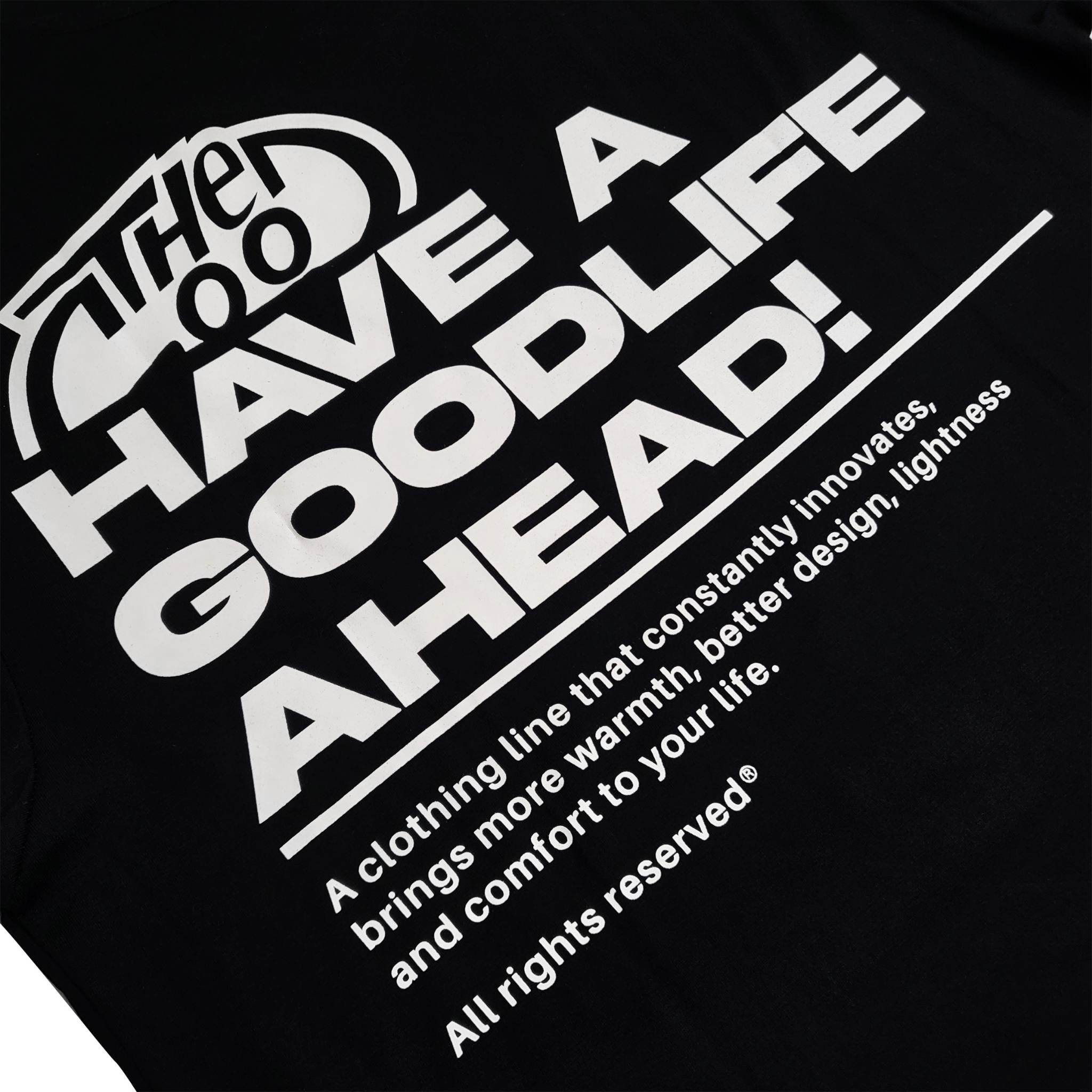 GREETINGS (BLACK) T-SHIRT