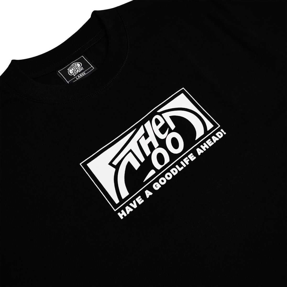 GREETINGS (BLACK) T-SHIRT