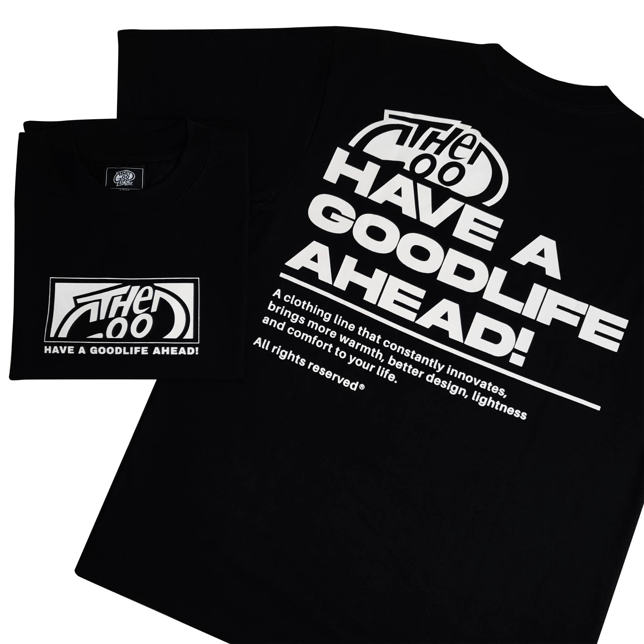 GREETINGS (BLACK) T-SHIRT