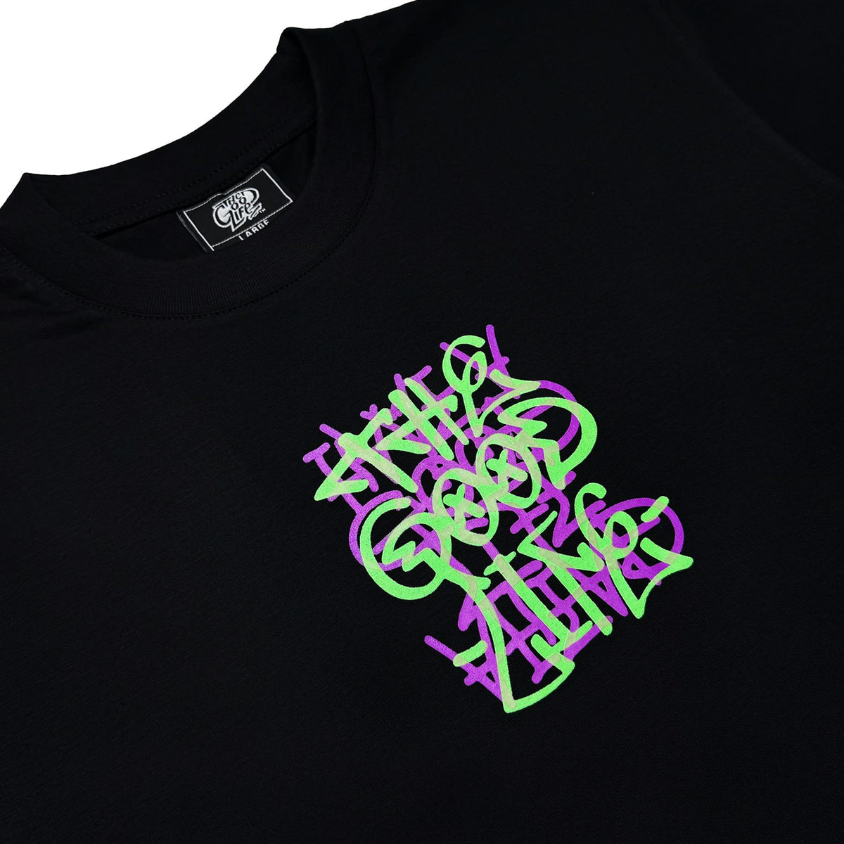 GROVE ST. (BLACK) T-SHIRT