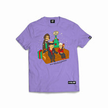 H. ALONE CARTOON (LAVANDER) T-SHIRT