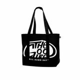 HALF LOGO (BLACK) TOTEBAG