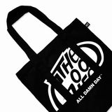 HALF LOGO (BLACK) TOTEBAG