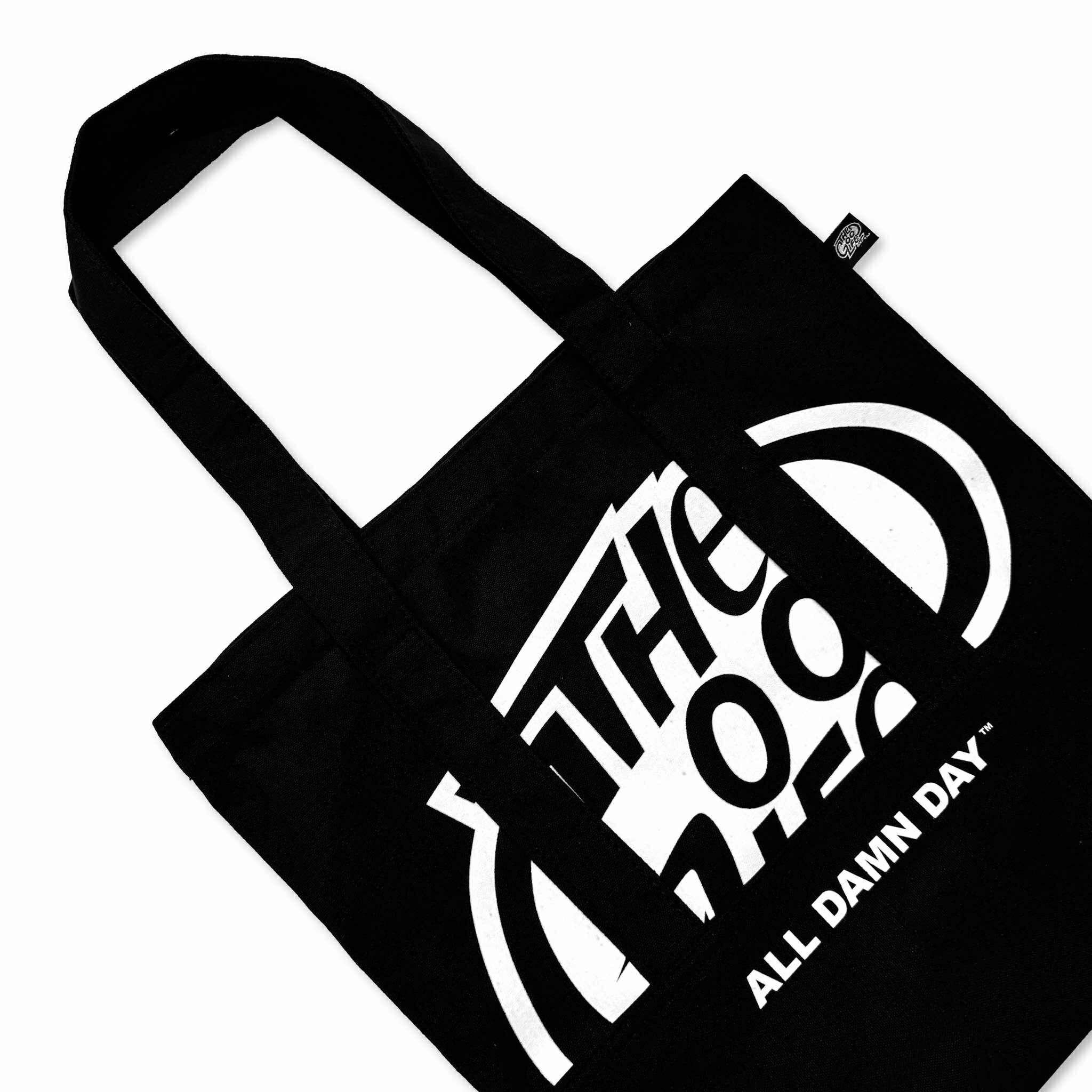 HALF LOGO (BLACK) TOTEBAG