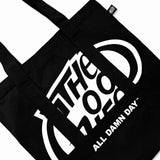 HALF LOGO (BLACK) TOTEBAG