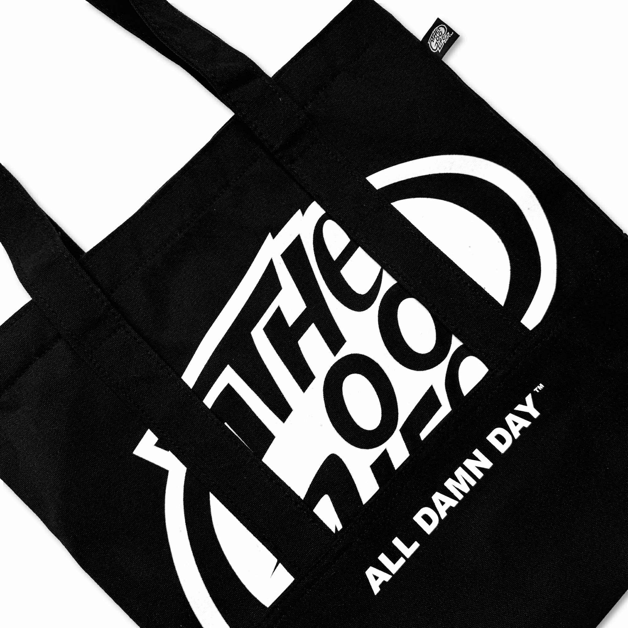 HALF LOGO (BLACK) TOTEBAG