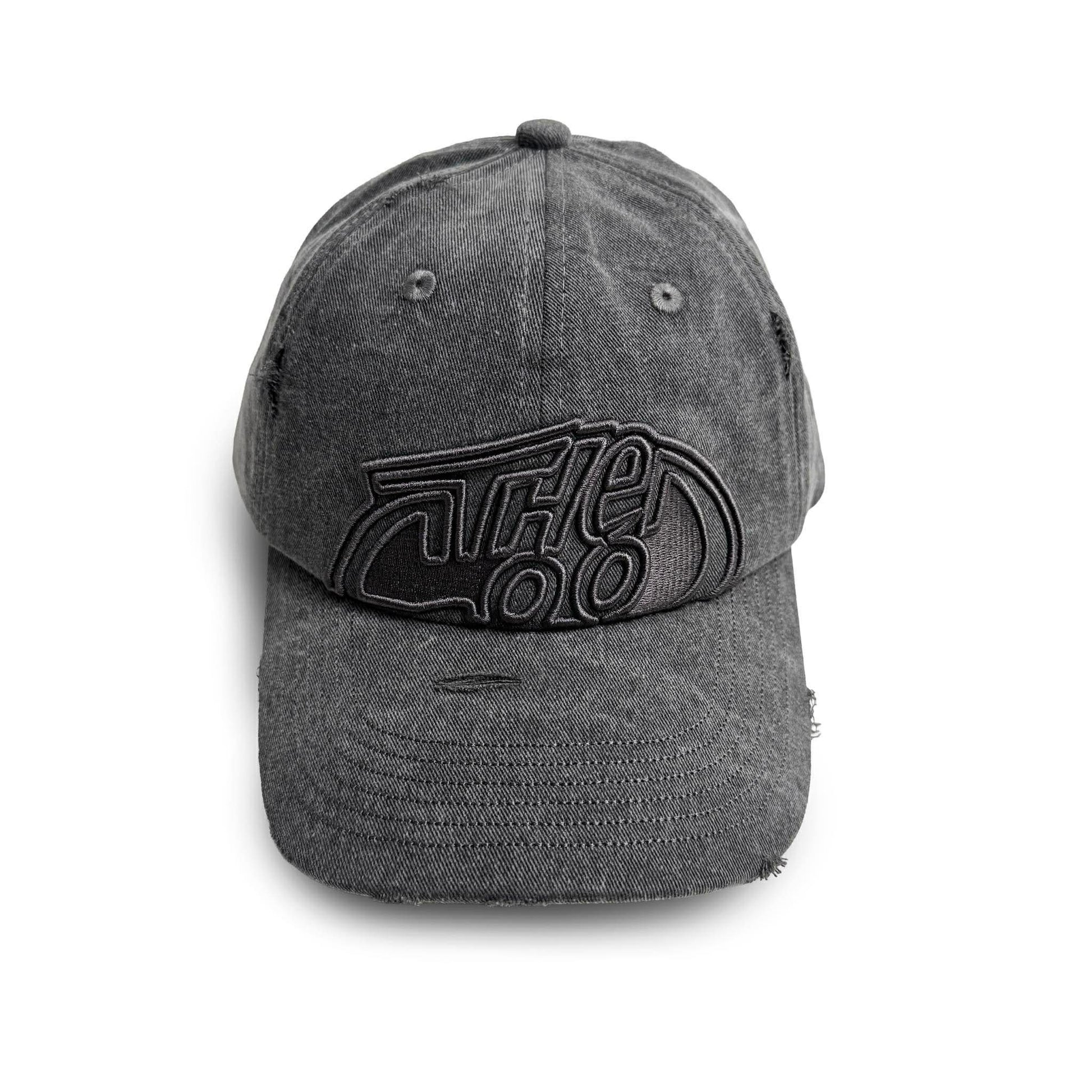 HALF LOGO (GRAY) DISTRESS DADHAT