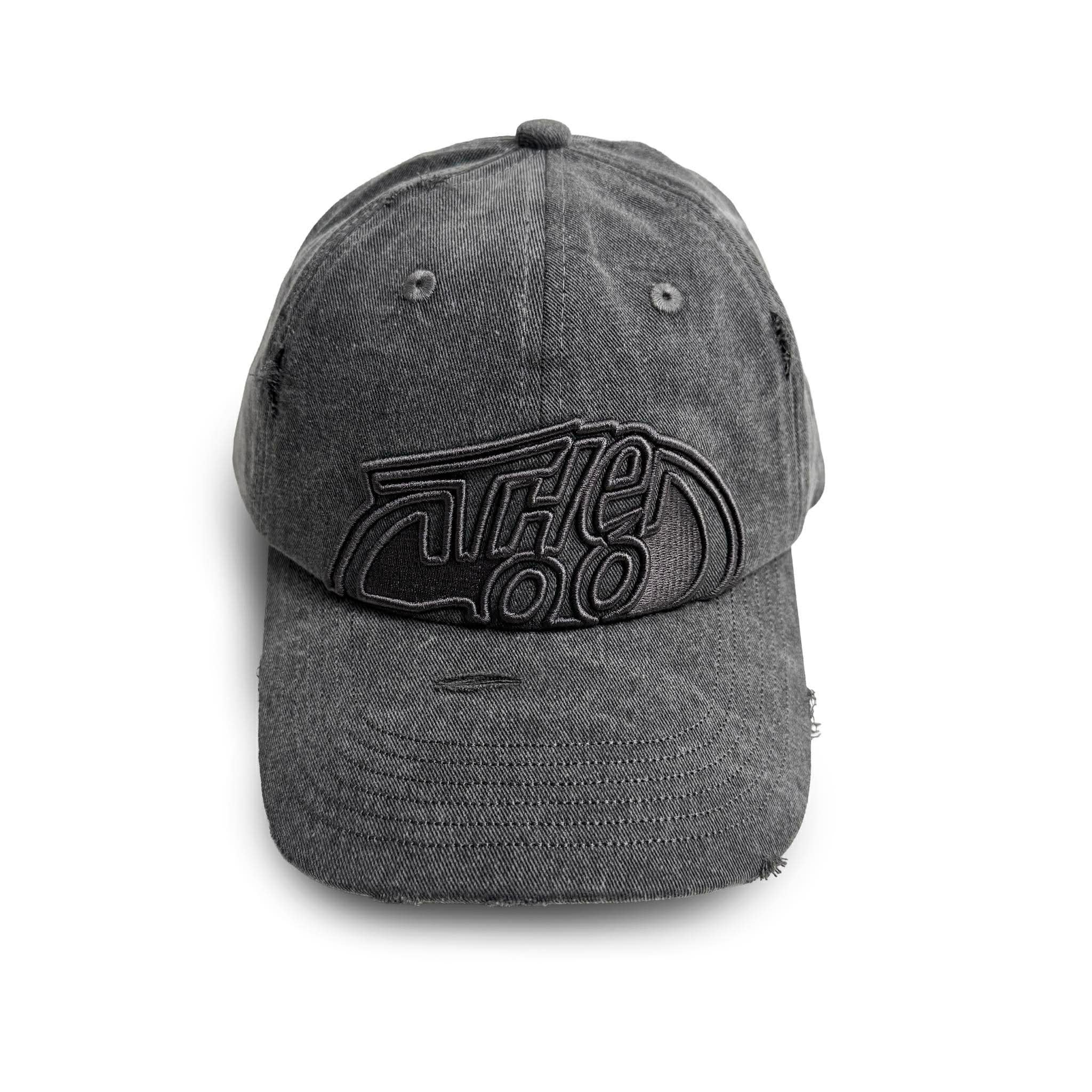 HALF LOGO (GRAY) DISTRESS DADHAT