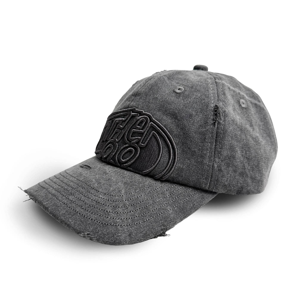 HALF LOGO (GRAY) DISTRESS DADHAT