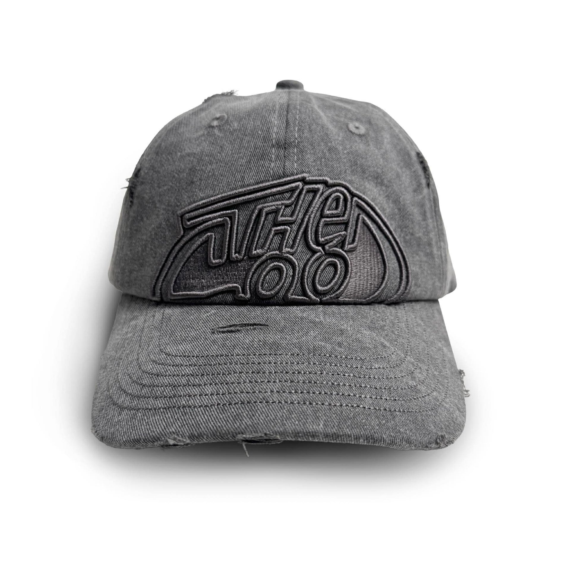 HALF LOGO (GRAY) DISTRESS DADHAT