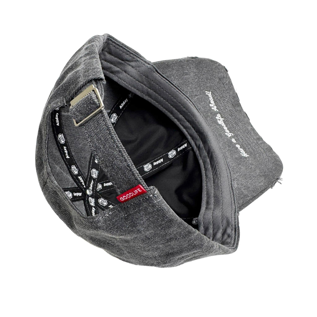 HALF LOGO (GRAY) DISTRESS DADHAT
