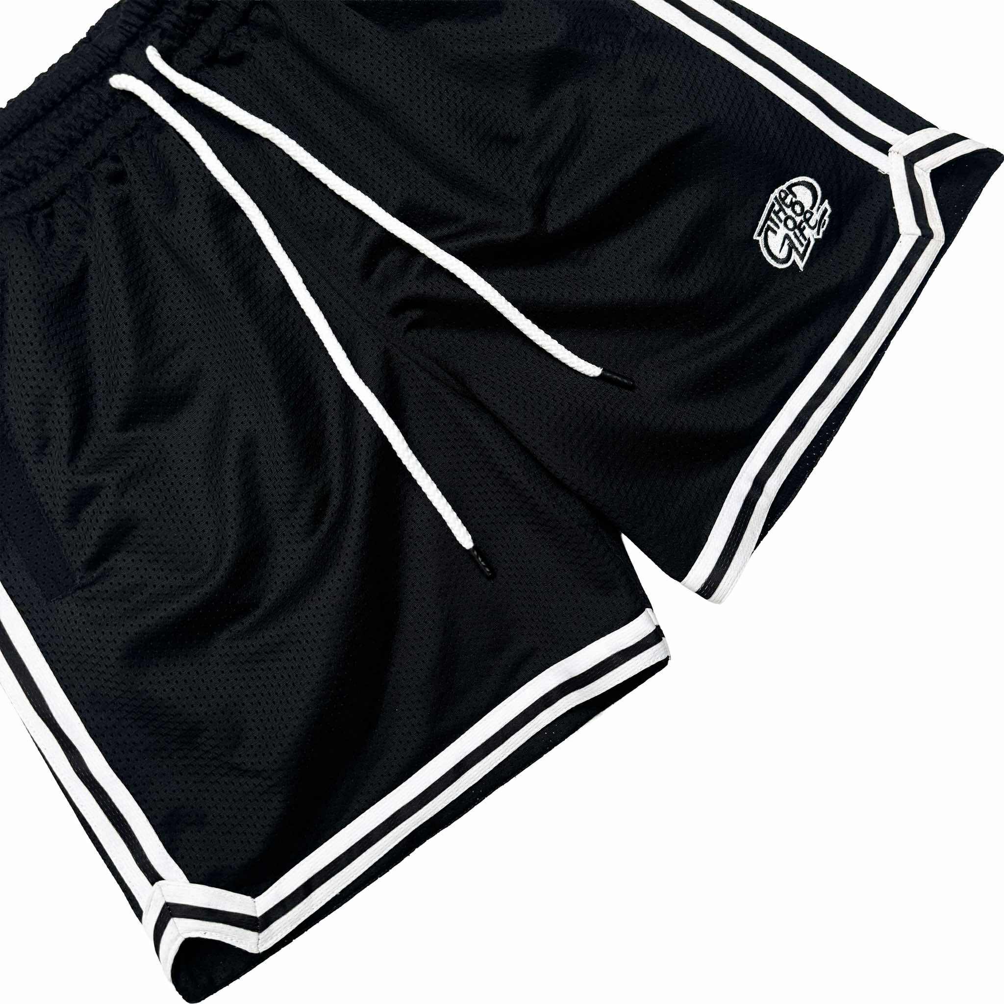 HOOPLINE (BLACK) MESH SHORTS