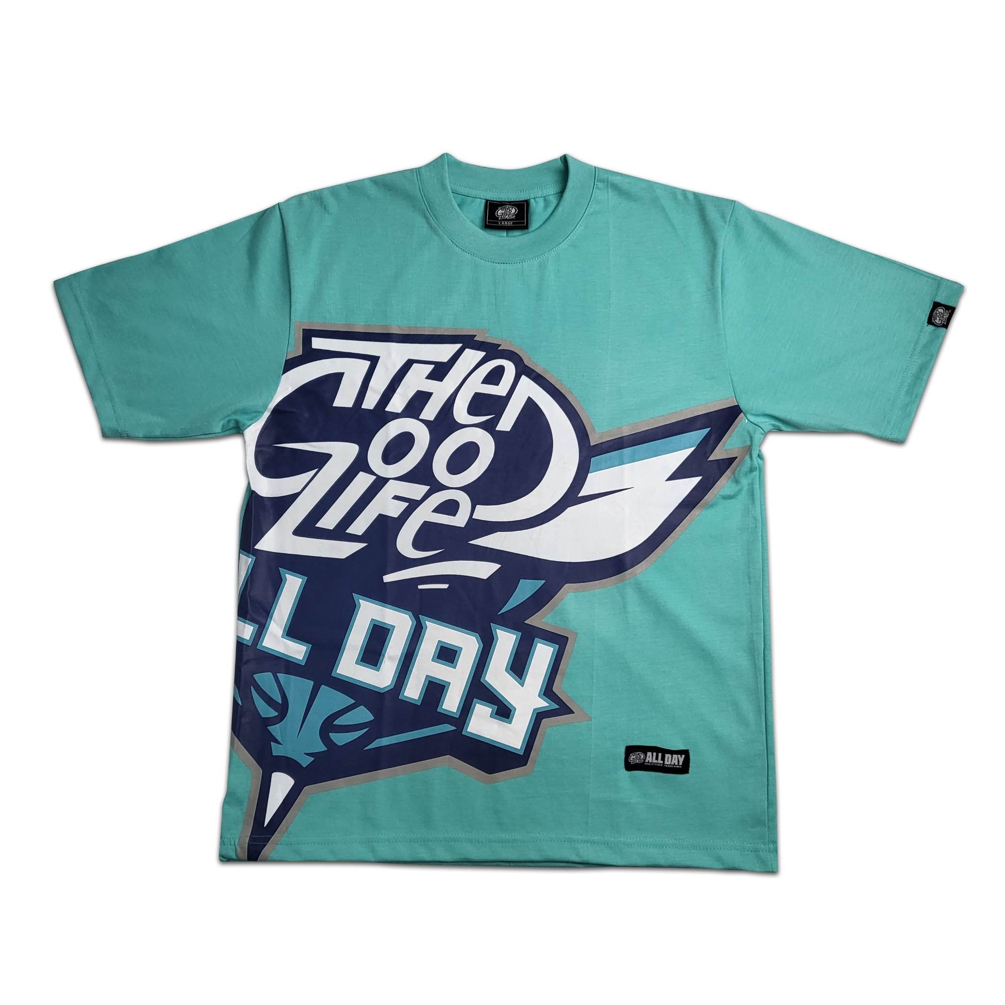 HORNETS "BIG LOGO" (MINT) T-SHIRT