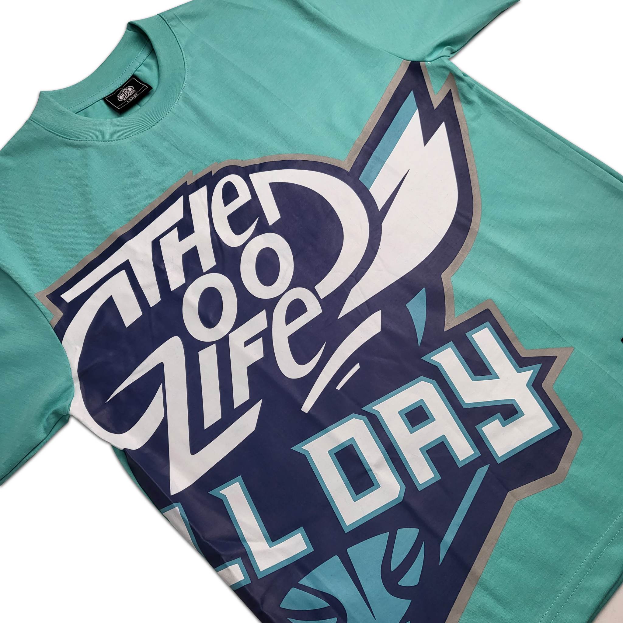 HORNETS "BIG LOGO" (MINT) T-SHIRT