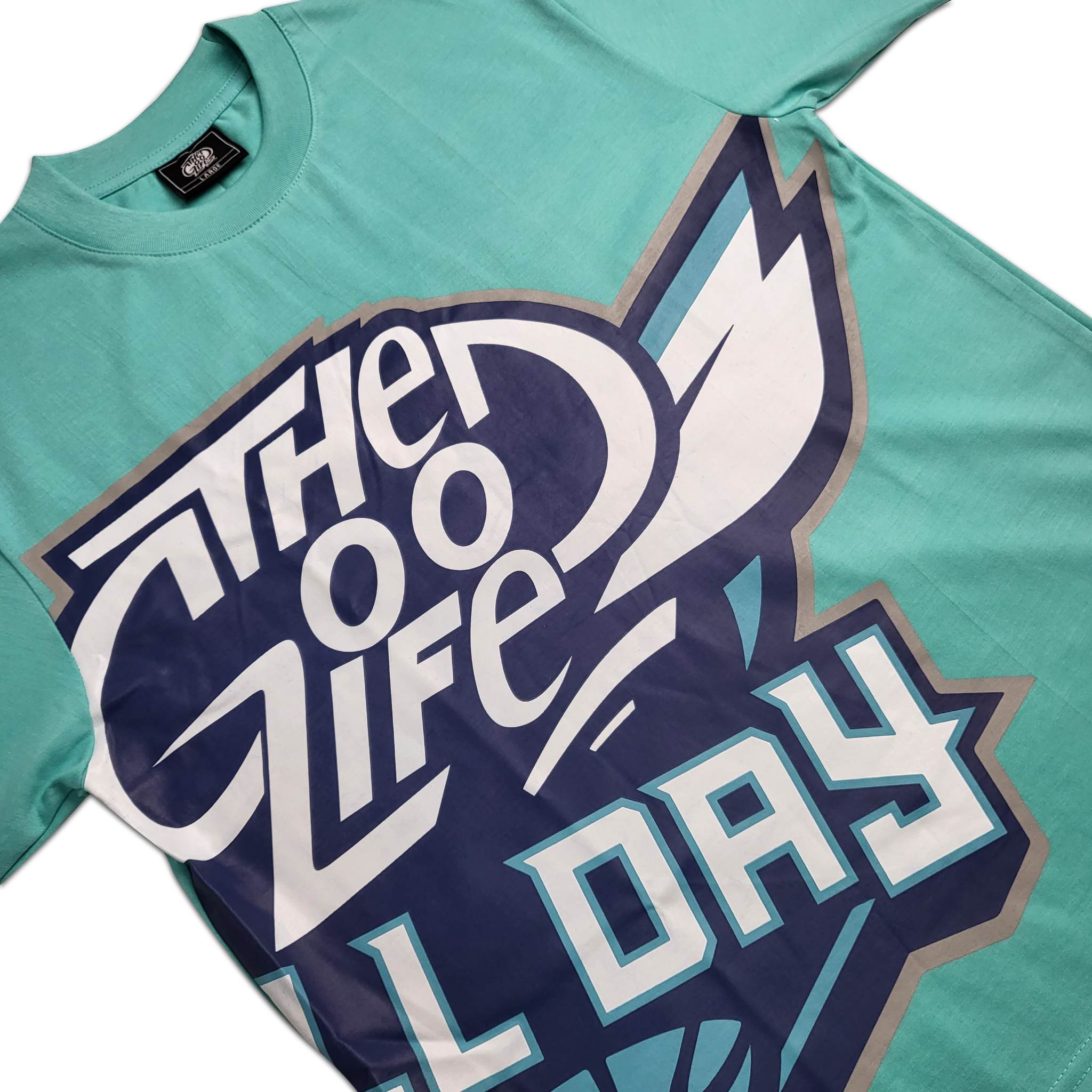 HORNETS "BIG LOGO" (MINT) T-SHIRT