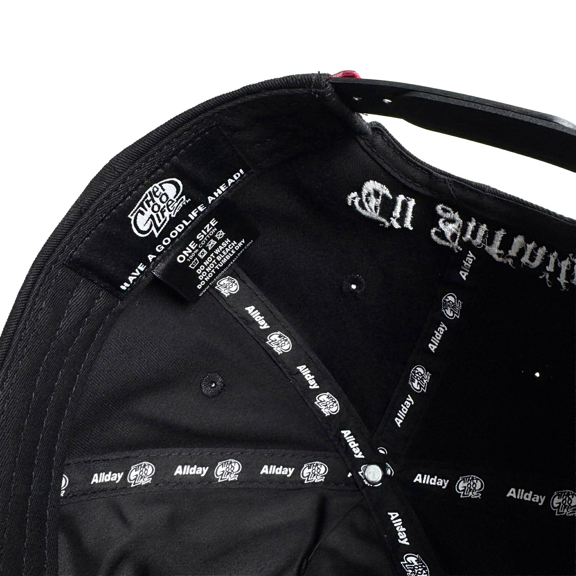 HARMONY (BLACK) SNAPBACK