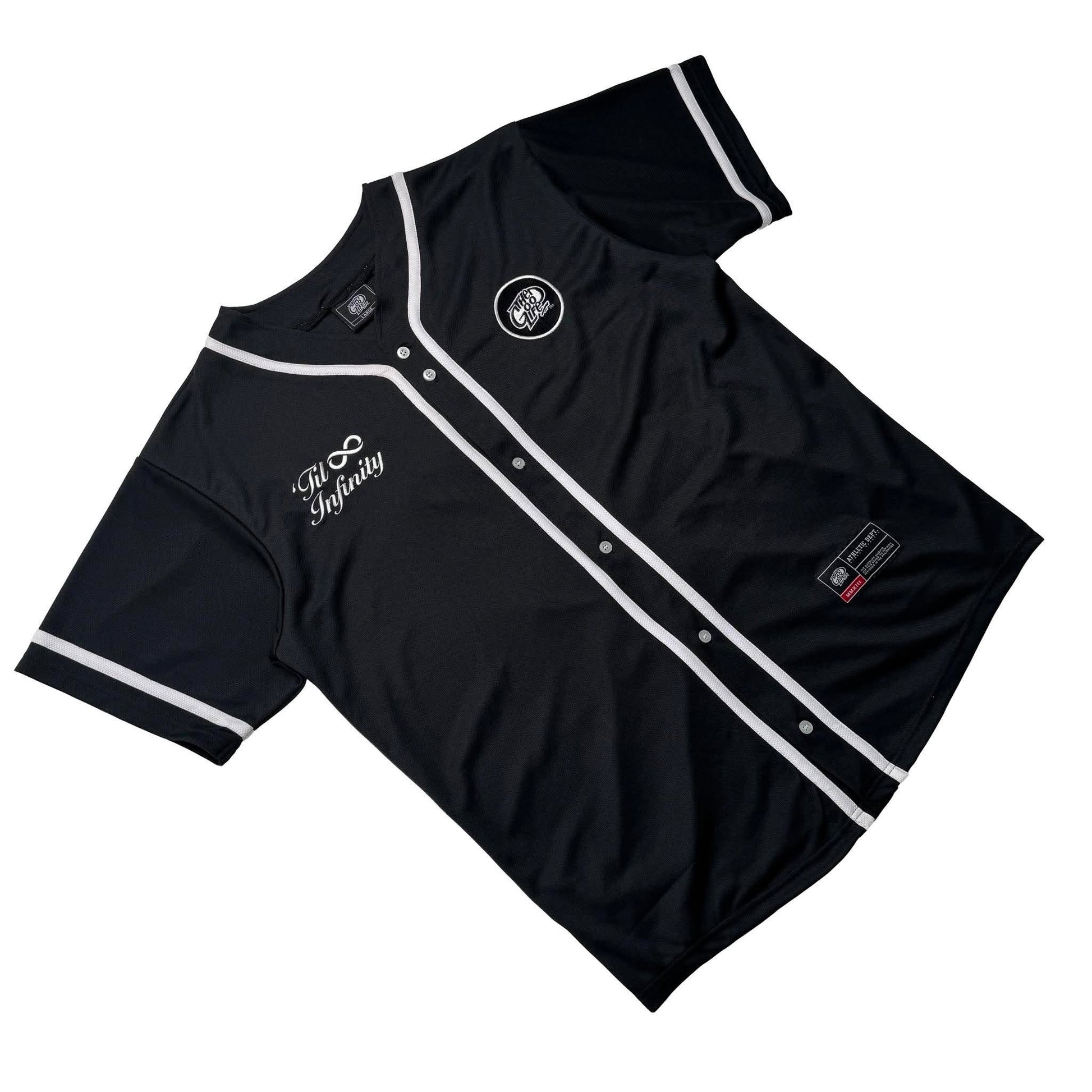 INFINITY (BLACK) BASEBALL JERSEY