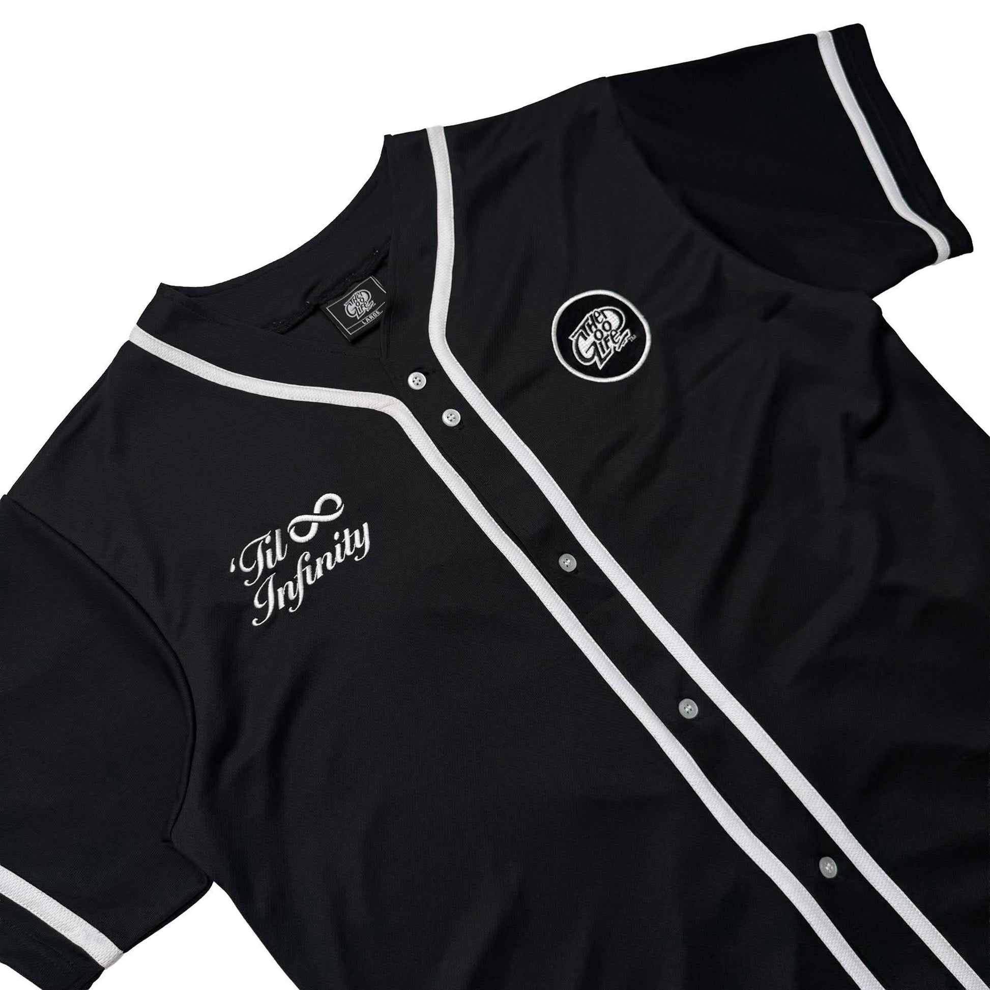 INFINITY (BLACK) BASEBALL JERSEY