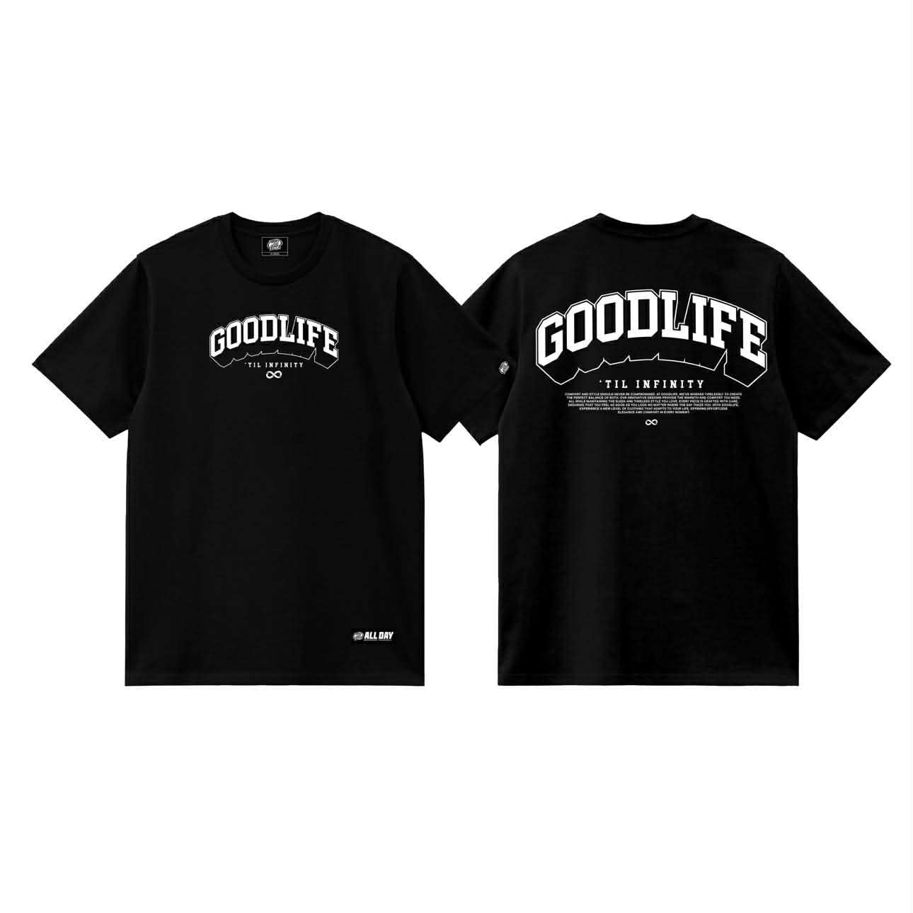 INFINITY ARCH (BLACK) T-SHIRT