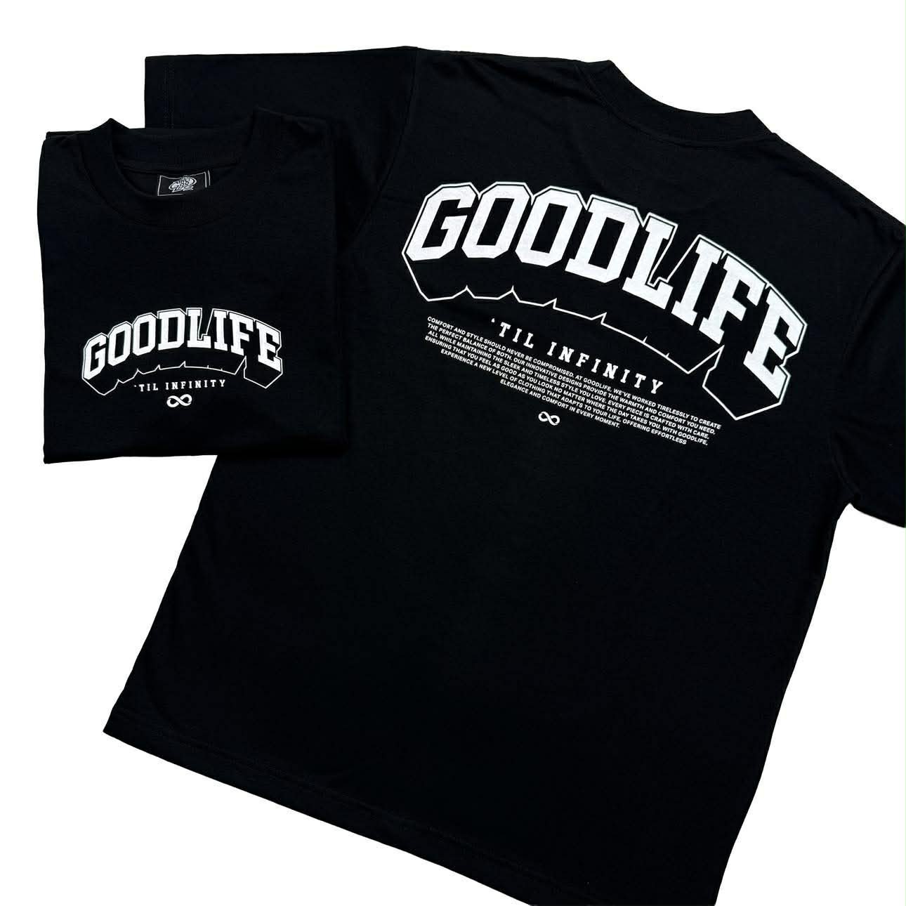 INFINITY ARCH (BLACK) T-SHIRT