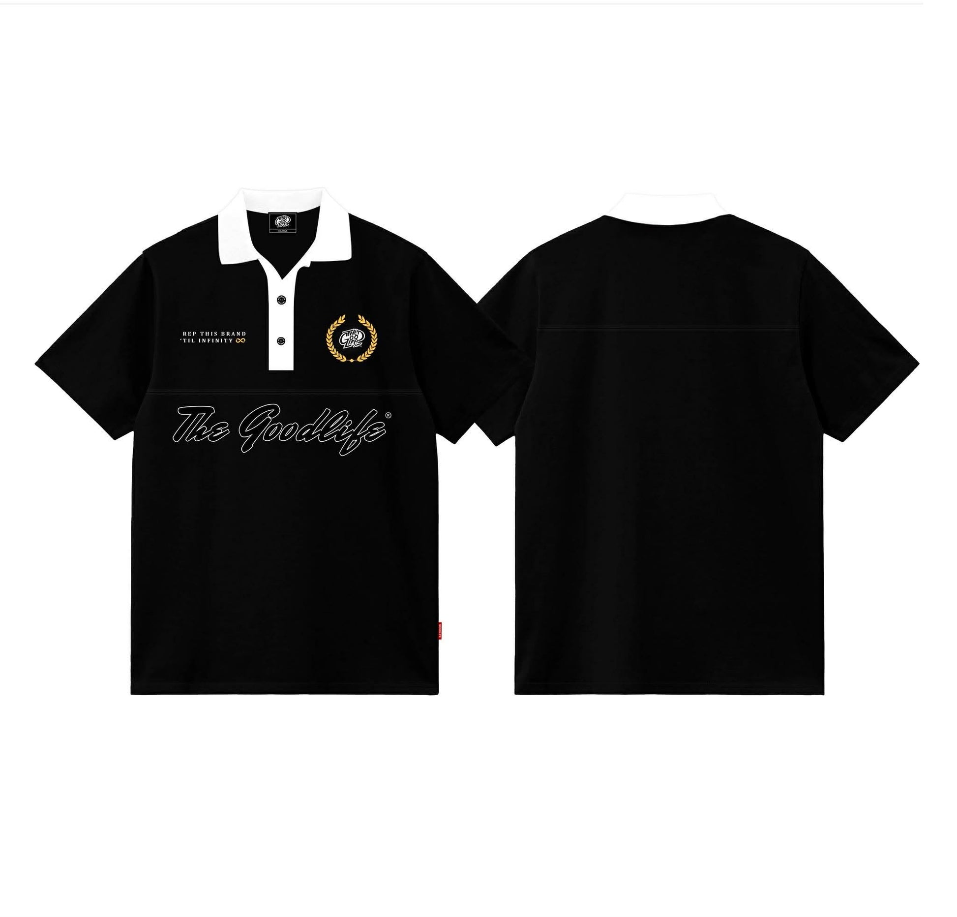 INFINITY CLUB (BLACK) POLO SHIRT
