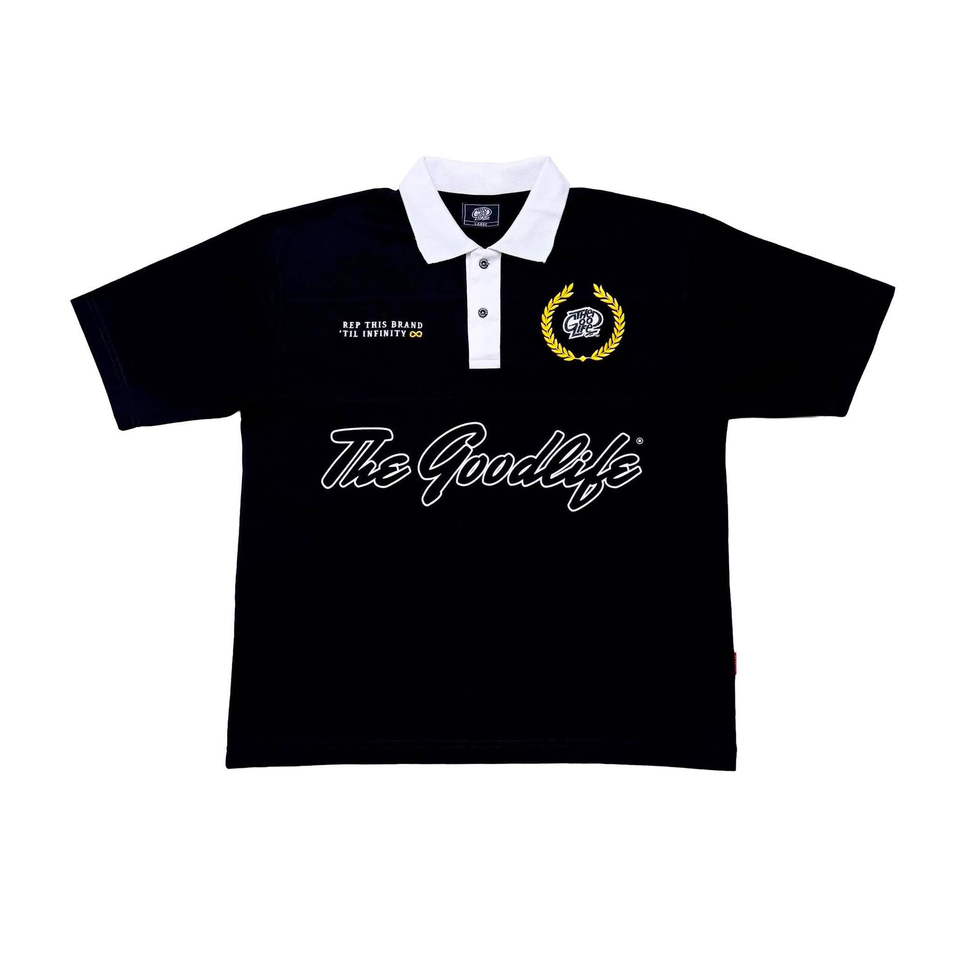 INFINITY CLUB (BLACK) POLO SHIRT