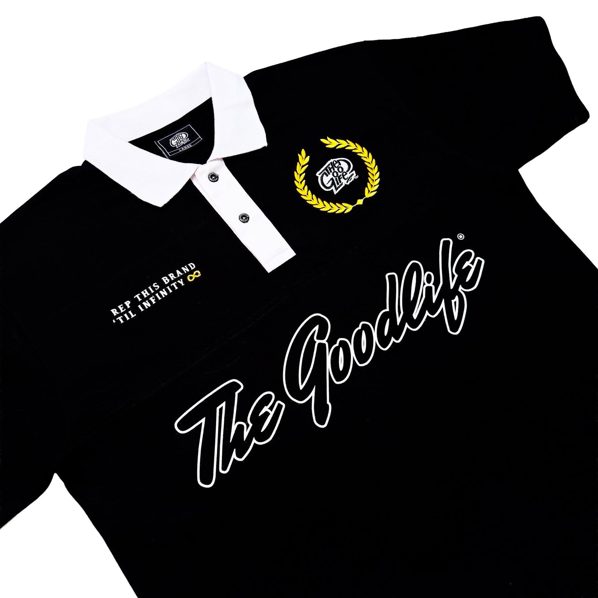 INFINITY CLUB (BLACK) POLO SHIRT